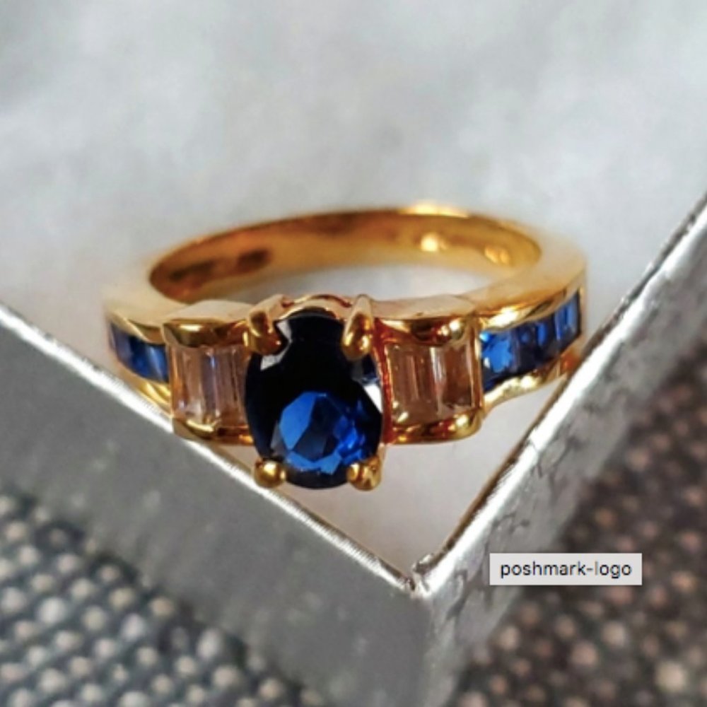 AA Faux Gold Mens Ring